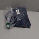 Sun Zero Easton Energy Saving Blackout Tab Top Curtain Panel, 40" x 84", Navy Blue