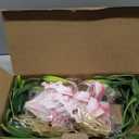 ASTRYAS 18 Heads Artifical Lily Flowers, Long Stem Artificial Stargazer Lilies Faux Fake Lily Flower Bouquets for Home Hotel Office Party Decor Table Centerpieces(2,Ligh Pink