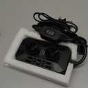 AQQA Aquarium Submersible Heater for Fish Tank, LED Temperature Display and Built-in Thermometer, External Controller Temperature Control Range 59℉-93℉, Safety Control Protects 100W