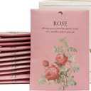 Rose Scented Sachet Bags - 12 Pack Home & Car Freshener, Odor Eliminator for Closets, Rooms, Drawers, Wardrobes, Toilets, Long - Lasting 360 - Day Fragrance