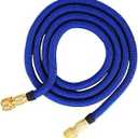 Water Pipe,Household Watering Washing Hose 3 Times Telescopic Flexible Water Hose Water Pipe(Single Tube 5 Meters)