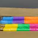 JOYIN 500PCS Plastic Easter Eggs, Empty 2.3" 494PCS Colorful with 6PCS Golden Eggs Bulk Fillable for Easter Hunt Party Favor Basket Stuffers Filler Classroom Prize Supplies Decor