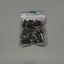 Zenkeeper 108 Pcs India Agate Beads for Jewelry Making 8 MM India Agate Gemstones Loose Stone Beads