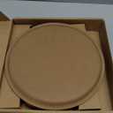 Folding Stool - 12Inch Home Furniture 660lb Load Capacity Foldable Paper Stool - Eco-Friendly Kraft Paper Honeycomb Design,Foldable to 1.2",Brown Modern Minimalist Stool for Living Room(Brown)