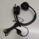 Logitech H390 Wired Headset for PC/Laptop, Stereo Headphones with Noise Cancelling Microphone, USB-A, in-Line Controls, Works with Chromebook - Black