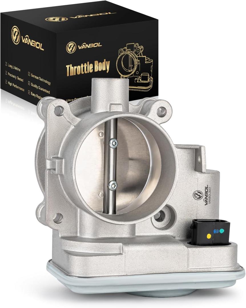 Throttle Body for Dodge Dakota Durango Nitro Ram 1500 2007-2011, Jeep Commander Grand Cherokee Liberty Wrangler, Chrysler Pacifica, Ram Dakota, Mitsubishi Raider, V6 3.7L 3.8L 04861661AA S20202