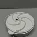 Qualirey Electric Fly Trap Fly Catcher Pest Device Gnat Flying Insect Trap Automatic Indoor Pest Traps Reject Control Catcher Repellents Tools for Patios Ranch (White,USB)