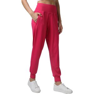 Women's Joggers with 3 Pockets Lightweight Sweatpants High Waiste Tapered | for Workout Gym Running Jogging Lounge (M)