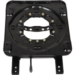 Seat Swivel Base Heavy Duty Adjustable Rotating Seat Base with Sliding Track for RV Commercial Vehicle Engineering Vehicles Convenient and Versatile Seat Adjustment Solution