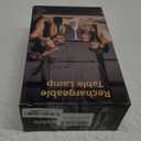 Cordless Table Lamp Rechargeable - 5000mAh Battery Operated LED Table Light, Wireless Portable Table Light Waterproof for Outdoor Patio Restaurant Dining Dinner Home, Black 2 Pack