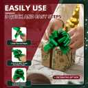 12pcs Christmas Bows for Gift Wrapping Easy and Fast Gift Bows Accessory for Presents, Christmas Tree Decor, Party Favors Supplies, Bottles, Art & Craft and More.
