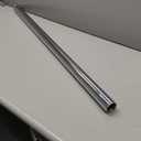 PRIOR FITNESS 1030mm/40.5"/3.37Ft Dance Pole Extension Piece Pole for 45mm Dance Pole Adjustment Tube to Extend Spinning Pole Height You Want (Silver)