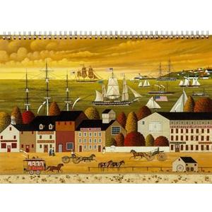 2025 Wall Calendar [13 pages 8"x12"] YESTERYEAR by Charles Wysocki Vintage Modern Museum Art Retro Poster Pixelart, 2 Pack