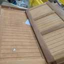 Furinno Dalam Outdoor Hardwood Storage Deck Box, Natural, 20.55"L x 44.49"W x 23.43"H