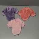 Dog Sweater Small Dog Sweaters for Small Dogs Girl or Boy Cozy Puppy Yorkie Pet Cat Winter Clothes Jacket Plush Small Dog or Cat Coat Apparel (Medium, Pink, Purple, Light Pink)