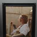 18 x 24 Poster Frame Black, 2-Inch Wide Border Poster Frames 18 x 24 with Black Backboard, 18x24 Frame Frame Wall Hanging