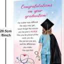 5 x Nurse Graduation Card,2026 Nursing Graduation Gifts for Women,RN Nursing School Graduation Decorations Gifts Card for Daughter Her