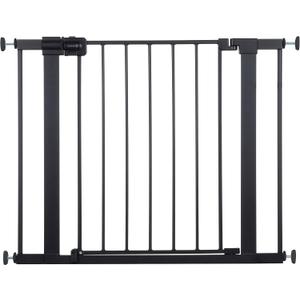 Safety 1st Easy Install 28'' Walk Thru Gate, Fits Between 29'' and 38'', Black, 1-Pack,(GA105CBLK)