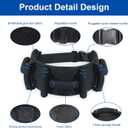Gait Belts Transfer Belt for Seniors with Handles, Gate Belts Medical for Elderly, Gait Belts for Seniors, Lift Belts Quick Release Buckle, Medical Nursing Safety Belt Patient Assist
