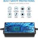 SHNITPWR Universal Power Supply DC 24V 12V 5V 6V 9V 14V 19V Adjustable AC/DC Adapter 100V~240V AC to DC Variable Power Converter Multi-Voltage 3.5V ~ 24V 6A 144W Power Adapter 14 Tips LCD Display