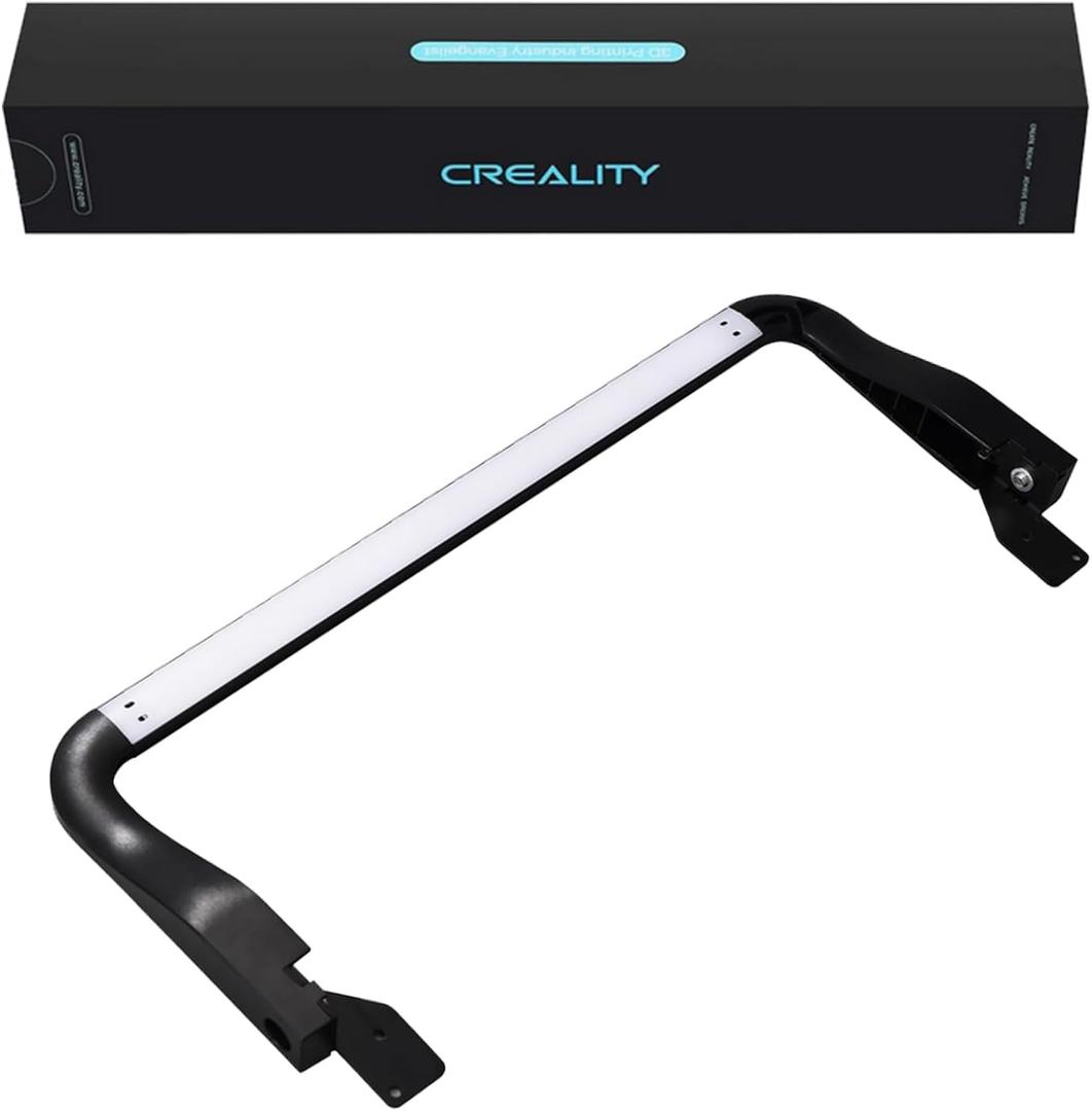 Creality LED Light Bar Kit for Ender-3 V3 3D Printer, LED Light Bar Kit 24V 5W, Energy Efficient, Long-Lasting, Easy Installation, Comfortable Light Quality, Soft Light No Strobe