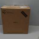 IRIS USA Dog Food Storage Container 30 lb + 11lb Airtight Combo, Stackable Pet Food Storage Bin with Wheels for Cat Dog Food, BPA Free, Made in USA, Black