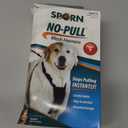 Sporn No Pull Dog Harness, Durable Nylon Mesh Harness for Large Dogs, No Choke Design, Padded Restraint Sleeves, Adjustable Fit, Easy On/Off, Large/XL Breeds, Black