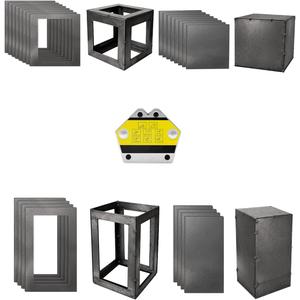 24-Piece Welding Practice Kit with Welding Magnet, 16 Gauge Steel Welding Coupons for MIG TIG Stick, 28.6 lbs Magnetic Holder for Metal Projects and Training