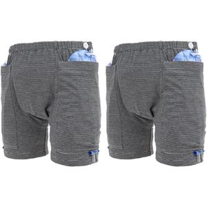 Urine Bag Pants, Incontinence Care Trousers Catheter Underwear for Elderly, Urinate Drainage Bag Pants Abdominal Surgeries Patient, Ostomy Drainage Bag Care Pants, Incontinence Care Pant (Men (2x-large))