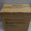 8 Pack Matte Black Door Handles, Passage Door Levers for Hallway & Closet, Interior Keyless Door Knobs Heavy Duty Square Non-Locking Handlesets(2.0lb), Reversible for Left & Right Sided Doors