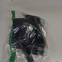 Strapless Bra with Clear Back Invisible Strap Push Up Padded Underwire Backless Halter Bralette 36C, Black