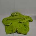 COSUSKET Snug Fit Unisex Adult Onesie Pajamas, Flannel Cosplay Animal One Piece Halloween Costume Sleepwear Homewear (Medium, Light Green)