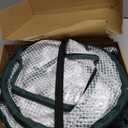 Raised Garden Bed Cover,Garden Row Plants Cover Accelerator, 45" L x 22" W x 16" H Greenhouse Cover for Raised Garden Bed and Vegetable Rows (2 Pack)