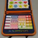 Toddler Busy Board Montessori Toys: for Toddlers 1-3 Year Old Educational Activity Book Sensory Board Travel Toy Ages 3-4 3-5 Learning Fine Motor Skills Preschool Quiet Book Gift for Boys Girls Kids