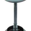 Alpine Corporation - 25" Tall Outdoor Birdbath with Planter Yard Statue, Green  Stunning Garden Accent to Attract Birds - Durable Polypropylene Construction for Patio, Deck, or Yard