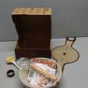 Superbaking Sourdough Starter Kit, 9" Round Banneton Bread Proofing Basket Set, Sourdough Bread Baking Supplies, Sourdough Tools with Silicone Bread Sling, Bread Making Tools, Baking Gifts