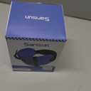 Travel Pillows for Airplanes, Airplane Pillow for Long Flight, Airplane Head Strap with Eye Mask for Sleep, Travel Neck Pillow for Car Road Trip, 360 Support Headrest, Stop Bobblehead, Black