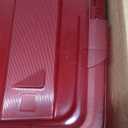 IRIS USA 94 Qt. Stackable Plastic Storage Bins with Lids, 2 Pack - BPA-Free, See-Through Organizing Solution, Latches, Durable Nestable Containers, Secure Pull Handle, Made in USA - Red