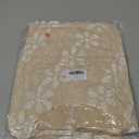 Women's Ruffle Hem Jacquard Dress Casual Sleeveless Tank Floral Mini Dress Smock Wedding Guest Dresses (Beige, Small)