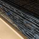 5 Tier Storage Shelves with Wheels - Adjustable Wire Shelving Unit Metal Shelves for Storage Rolling Utility Shelf Organizer Rack for Kitchen Garage Pantry Closet Laundry(14D x 36W x 75H)