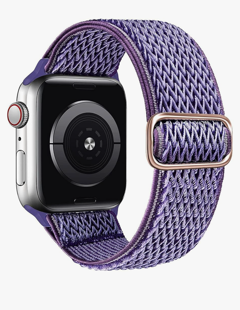 Stretchy Braided Solo Loop Compatible for Apple Watch Band 38mm 40mm 41mm 42mm 44mm 45mm 46mm 49mm Adjustable Elastic Nylon for iWatch Series 11 10 9 8 7 6 5 4 3 2 SE 3 SE 2 SE Ultra 3 Ultra 2 Ultra