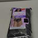 Hanes womens Cotton Brief Underwear, 10 Pack  Brief Black, 9 US