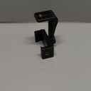 Cell Phone Tripod Mount Adapter, Universal Phone Holder Adjustable Clamp, 360 Degree Rotatable Bracket 1/4" Screw Clip for iPhone, Samsumg, Selfie Stick, Monopod (Black-1 Pack)