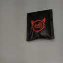 EVIL ENERGY 8AN Male to 1/2" Hardline Compression Fitting Adapter Aluminum Black 2PCS