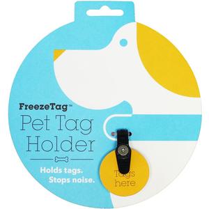 FreezeTag Dog Tag Silencer and Connector, One Size, Graphite