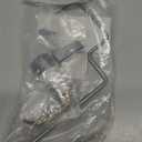 Dreyoo Pressure Assist Toilet Lever Compatible with 738254-0020A, Hand Trip Lever Compatible with American Standard Pressure Assisted 4086 Toilet Tank, Polished Chrome(Left Hand)