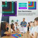 Multiplication Game Table pop and Digital Addition Tables 12x12 Multiplication Table Math Toys, Yadisheng Rainbow Dimple Toys Math Operations it Multiplication Chart Board, 20cm Right Angle Rainbow