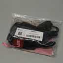 rabbitgoo Cat Harness and Leash for Walking, Escape Proof Soft Adjustable Vest Harnesses for Cats, Easy Control Breathable Reflective Strips Jacket, Black, M