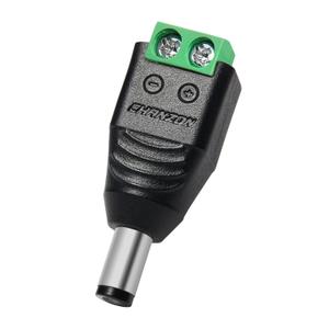 CHANZON (10 x Male DC Power Connector 5.5mm x 2.1mm 12V 24V Power Jack Socket for Led Strip CCTV Security Camera Cable Wire Ends 10Pcs Plug Adapter