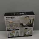 Bargeni Flush Mount Ceiling Light, 12.5 inch LED Ceiling Light Fixture, Polished Gold Finish, Dimmable/3000K/18W, Outdoor Flush Mount Lighting Fixture